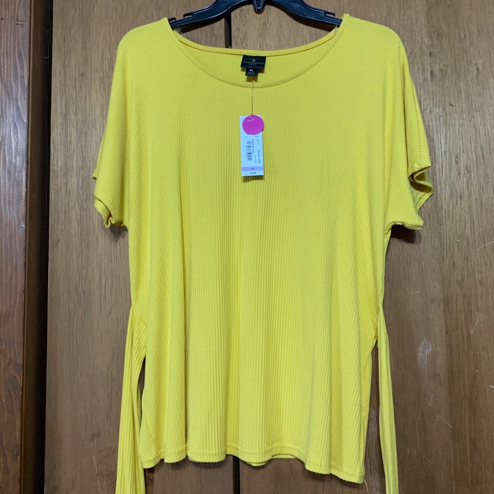 Yellow shirt